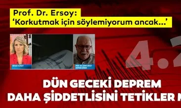 Son Dakika Haber: İstanbul’da hissedilen Marmara Depremi sonrası flaş açıklama! Prof. Ersoy: Daha büyük bir depremi...