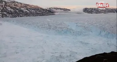 Dev buz kütlesi böyle koptu!