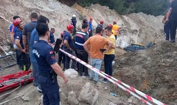 Manisa’da 3 işçi kazı çalışmasında göçük altında kaldı