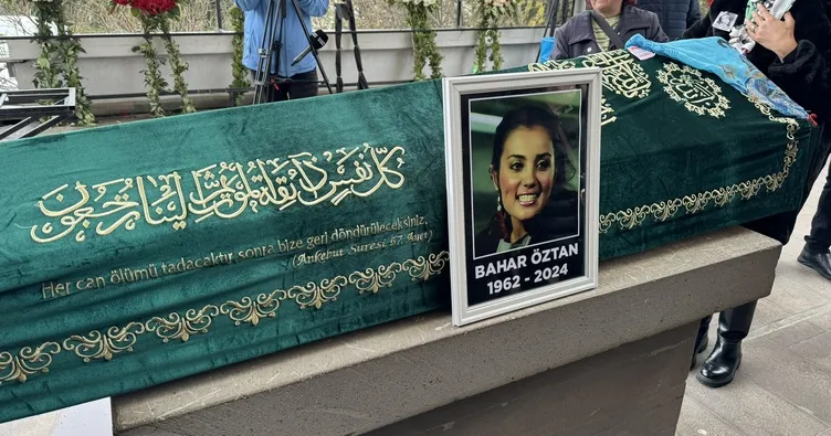 Yeşilcam’ın gamzeli güzeline veda! Bahar Öztan son yolculuğuna uğurlandı