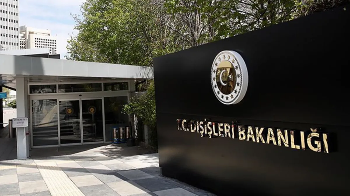 Dışişleri Bakanlığı’ndan İsrail'e sert tepki: Küstahça açıklamayı reddediyoruz