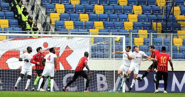 Gençlerbirliği: 2 - Sivasspor: 2 Maç sonucu