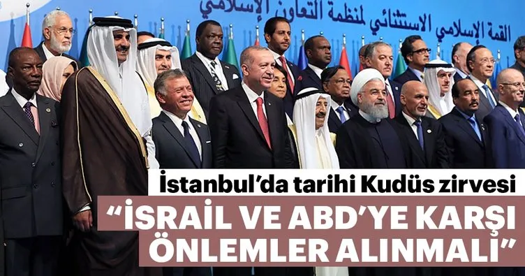 İstanbul'da tarihi Kudüs zirvesi