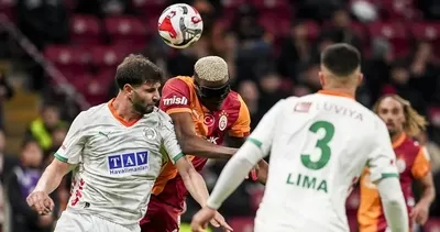 Alanyaspor - Galatasaray maçı ne zaman, saat kaçta ve hangi kanalda? İşte şifresiz canlı yayın