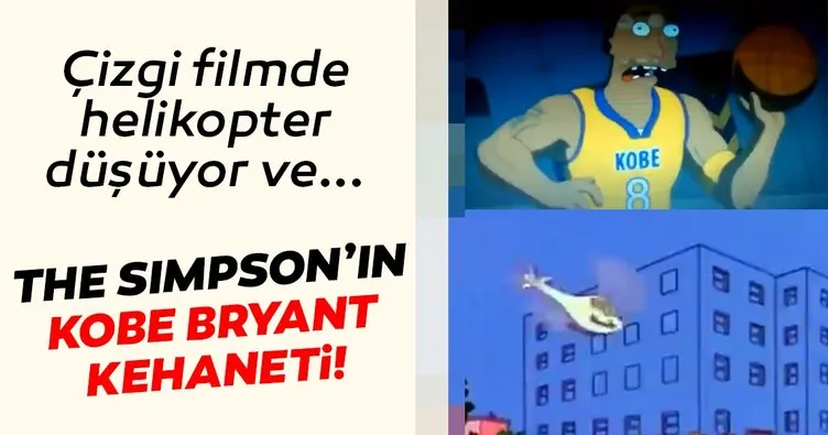 SON DAKİKA: Kobe Bryant’ın ölümünü de bildiler! The Simpsons Kobe Bryant kehaneti ile gündemde: Aynı sahne...