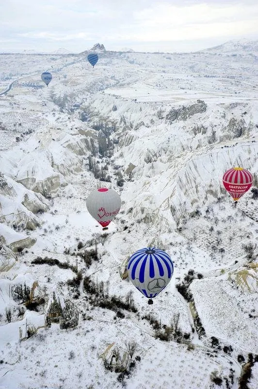 Nevşehir Haberleri: Kapadokyada kış başka güzel Nevşehir Haberleri: Kapadokyada kış başka güzel