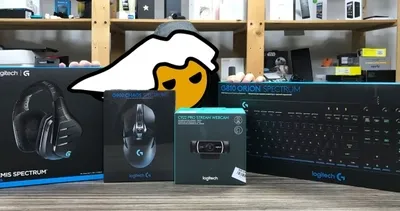 Logitech yayıncı seti kutusundan çıkıyor!
