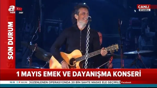 Son dakika: Kıraç'tan yerin 70 metre altına tarihi 1 Mayıs Emek ve Dayanışma Konseri | Video