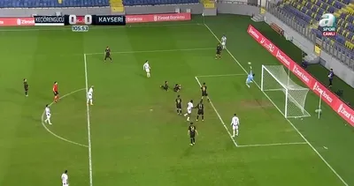 Keçiörengücü 2-0 Kayserispor MAÇ SONUCU-ÖZET