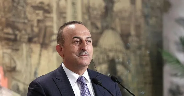 Bakan Çavuşoğlu Fransa Dışişleri Bakanı ile görüştü