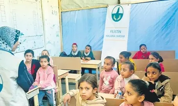 Türk yardım kuruluşu Gazze’de okul açtı