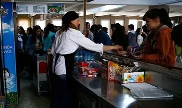 Kantindeki gıdalara renk ayarı