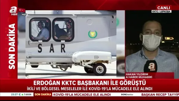 Cumhurbaşkanı Erdoğan, KKTC Başbakanı Ersin Tatar ile telefonda görüştü | Video