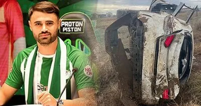 Son Dakika: Konyaspor’da futbolcu Ahmet Çalık trafik kazasında hayatını kaybetti! Kazadan geriye bu görüntüler kaldı | Video