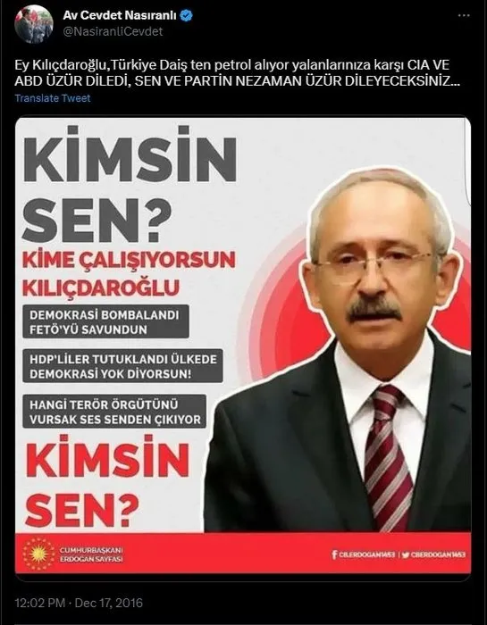 CHP'liler çıldıracak! Kemal Kılıçdaroğlu'nun yeni başdanışmanı Erdoğan fanatiği çıktı! 'Darbe gecesi nereye saklandın Kemal?'