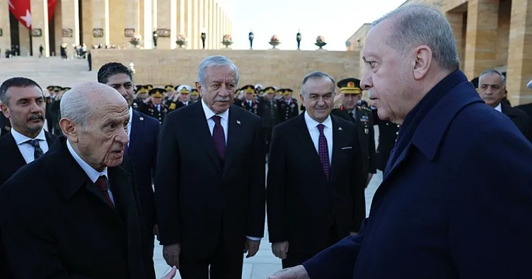 Devletin zirvesi Anıtkabir’deydi