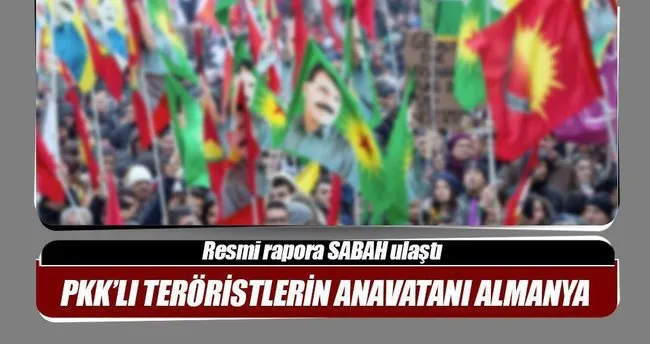 PKK’lı teröristlerin anavatanı Almanya