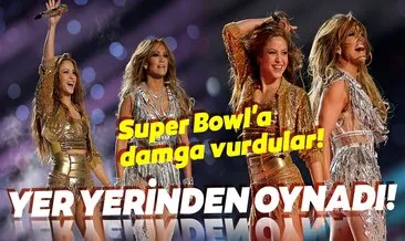 Shakira ve JLO Super Bowl’a damga vurdu! Super Bowl’da Jennifer Lopez ve Shakira danslarıyla olay yarattı