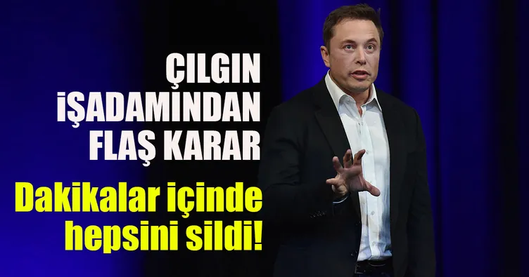 Elon Musk’tan son dakika Facebook kararı