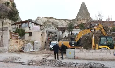 Kapadokya’da son 4 ayda 84 yapı yıkıldı