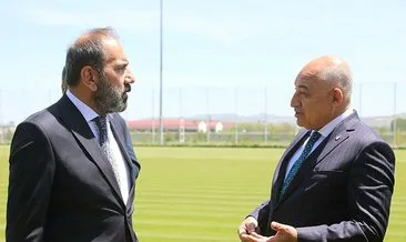 TFF Başkanı Mehmet Büyükekşi’den Sivasspor’a ziyaret!