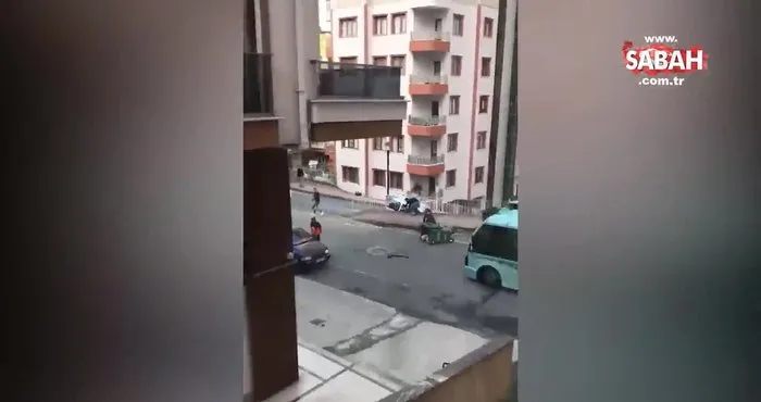 Rize’de sokak ortasında silahlı çatışma!