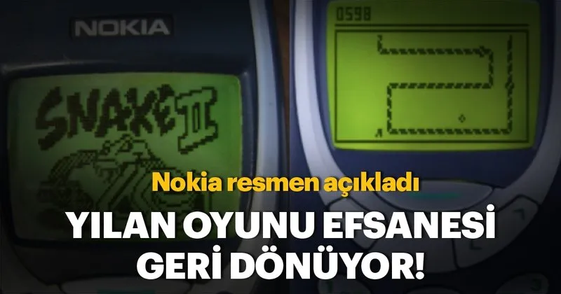 nokia nin yilan oyunu efsanesi donuyor teknoloji haberleri