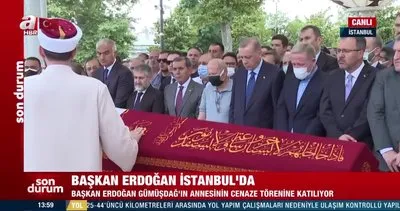 Göksel Gümüşdağ’ın annesi Fethiye Gümüşdağ’a son görev! Başkan Erdoğan da cenaze namazına katıldı | Video