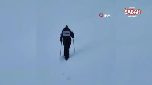 Rus dağcılar Süphan Dağı’na zirve yapmadan dönmek zorunda kaldı | Video
