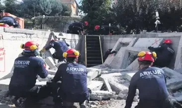 Arnavutköy’de deprem tatbikatı