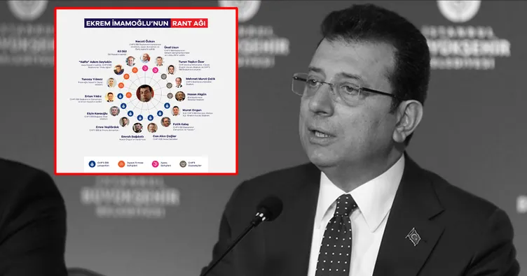 Ekrem İmamoğlu’nun kirli rant ağı deşifre oldu: 4 başlıkta gruplandırdılar! İşte o isimler