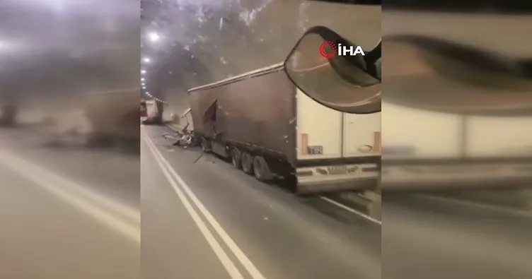 Artvin’de tünel içinde zincirleme kaza: 1 ölü, 2 yaralı