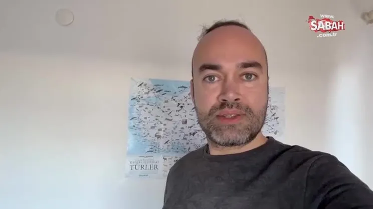 Sevimli karakulak ve yavruları fotokapana takıldı | Video