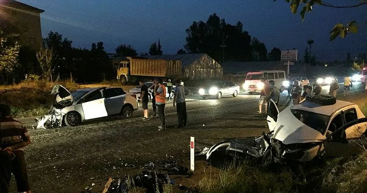 Seydikemer’de iki otomobil çarpıştı: 1 ölü, 2 yaralı
