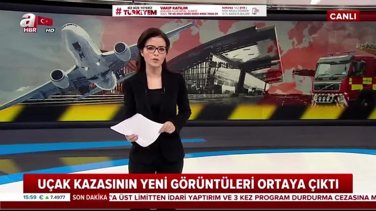 41 Kişinin Hayatını Kaybettiği Korkunç Uçak Kazasından Yeni Görüntüler! A Haber