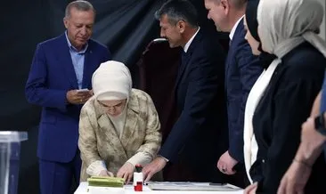 Emine Erdoğan’dan seçim paylaşımı: Ülkemize ve milletimize hayırlı olsun