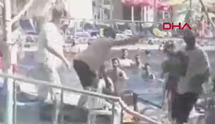 Antalya’da şezlongda güneşlenen kadının üzerine baca kapağı düştü!