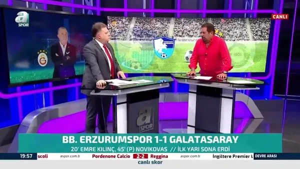 Erman Toroğlu BB Erzurumspor - Galatasaray maçındaki penaltıyı yorumladı!