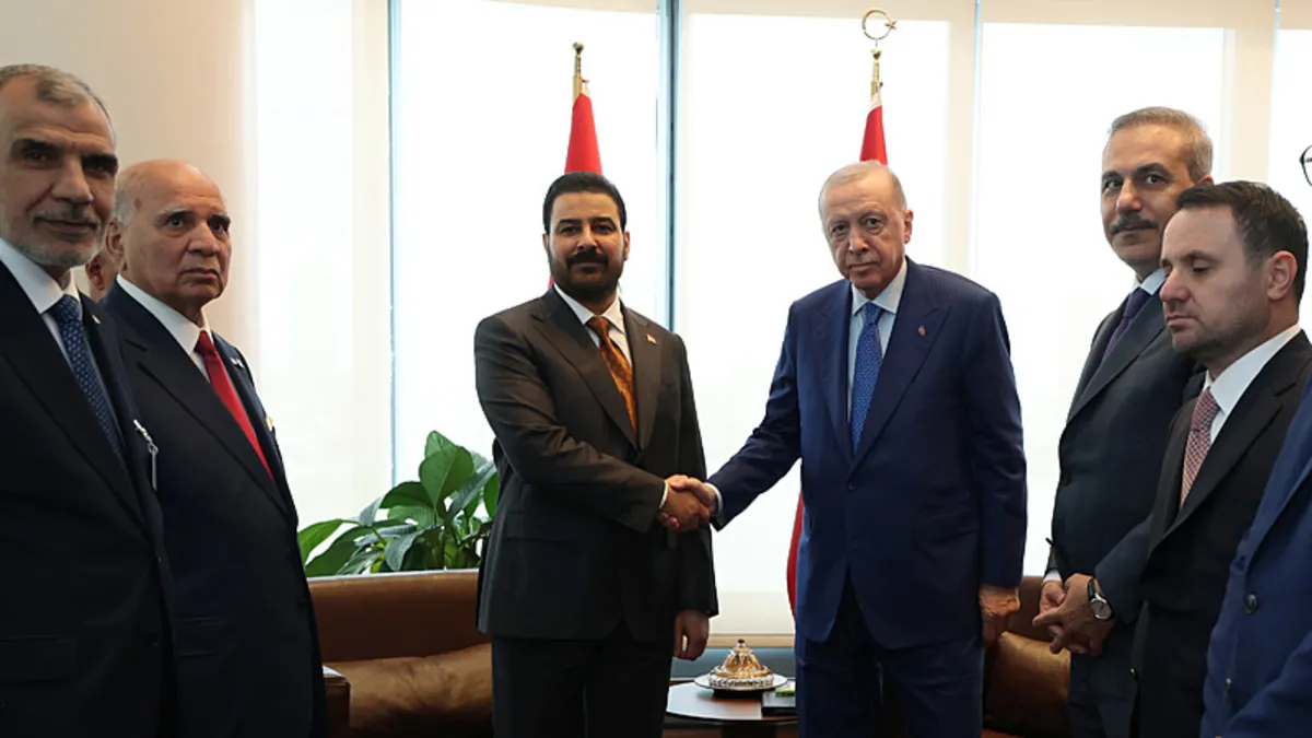 Başkan Erdoğan, Irak Başbakanı Ali Zeydi ile görüştü: İki ülkeden ortak açıklama... haber görseli