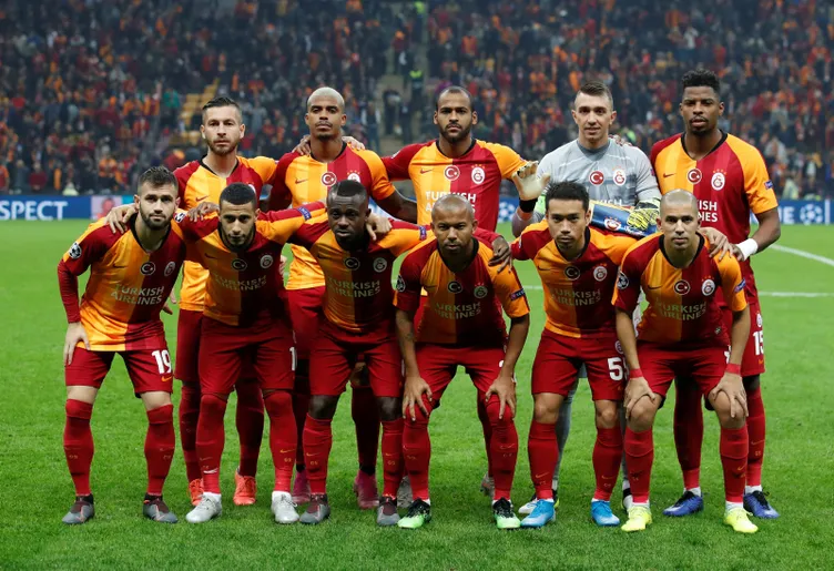 Galatasaray - Club Brugge maçından kareler