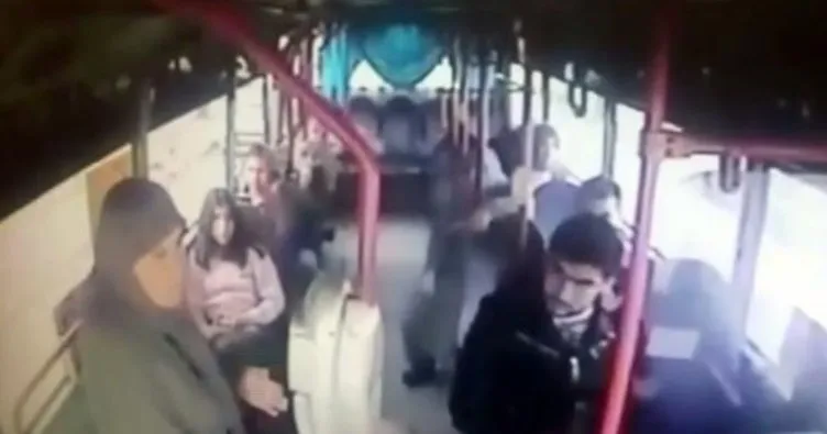 Otobüs şoförü şehit annesine hakaretten tutuklandı