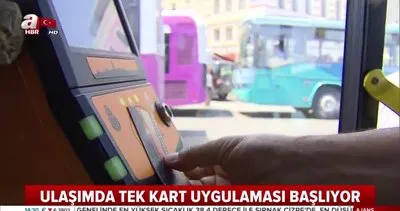 Tüm Türkiye ulaşımda artık ’Türkiye Kart’ kullanacak