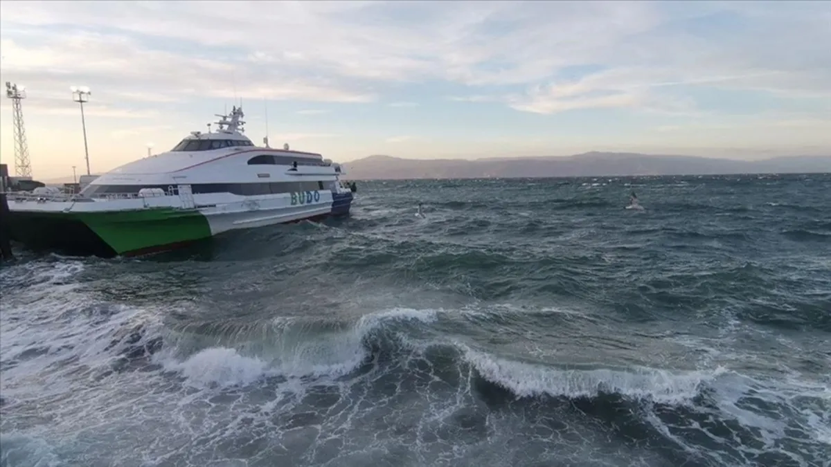 BUDO'nun 6 seferine olumsuz hava engeli