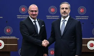 Dışişleri Bakanı Fidan Hırvat mevkidaşı ile bir araya geldi