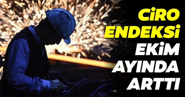 Ciro endeksi ekim ayında arttı