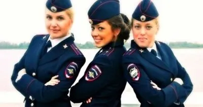 Rus polisler sosyal medyada yankı uyandırdı!