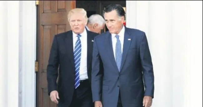 Trump’ın dışişleri bakanı Romney mi?