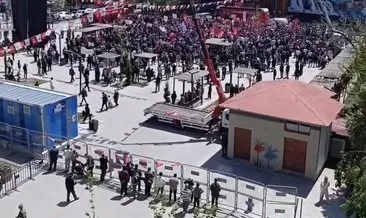 Van’da CHP mitingi sönük geçti! #van