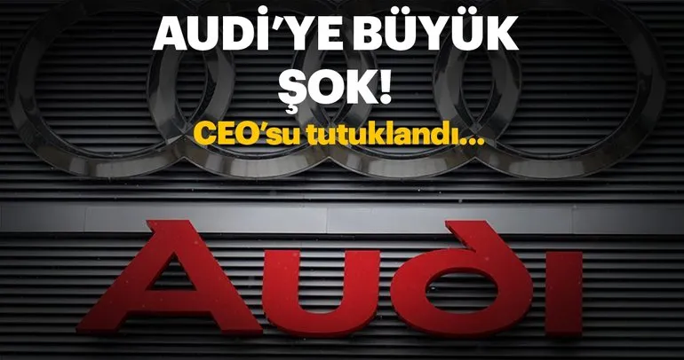 Otomobil devi Audiye büyük şok!