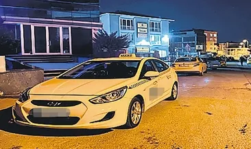 ‘Taksicileri gasbediyorum’